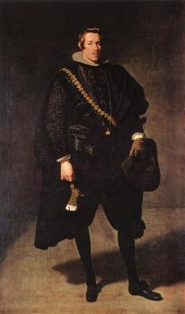 Diego Rodriguez De Silva Velazquez : Portrait of Infante Don Carlos